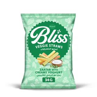 Kitco Bliss Creamy Vegetable Straws 34g