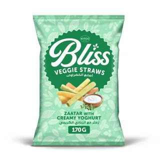 Kitco Bliss Creamy Vegetable Straws, 170g
