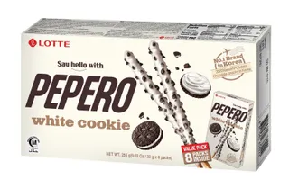 Lotte Pepero White Cookies Bulk (8 Pieces), 256g