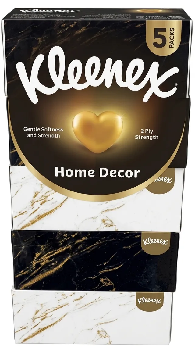 Kleenex Natural Collection Facial Tissues, 5x170 tissues