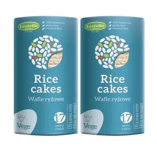 Lestello Natural Rice Cake 2 pcs x 110 g