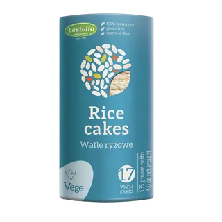 Lestello Rice Cakes Natural 135g