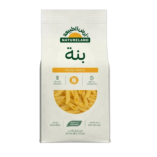 Natureland Penne Pasta, 500g