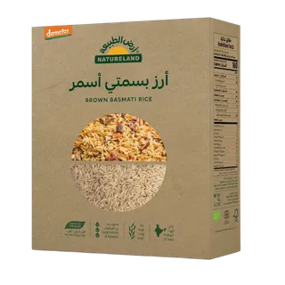Natureland Demeter Brown Basmati Rice 1 Kg