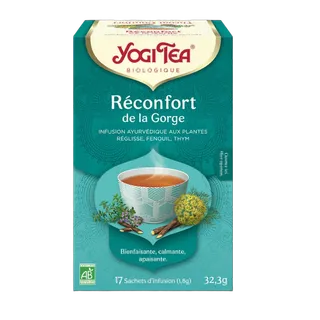 Yogi Organic Tea Throat Comfort 17'S Sachets 30.6G