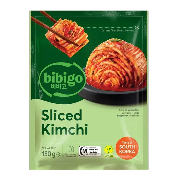 Bibigo Vegan Sliced Kimchi, 150g