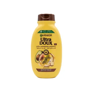 Garnier Ultra Doux Nourishing Shampoo with Avocado Oil & Shea Butter for Very Dry or Frizzy Hair