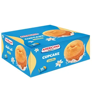 Americana Cupcake Vanilla 25g x10