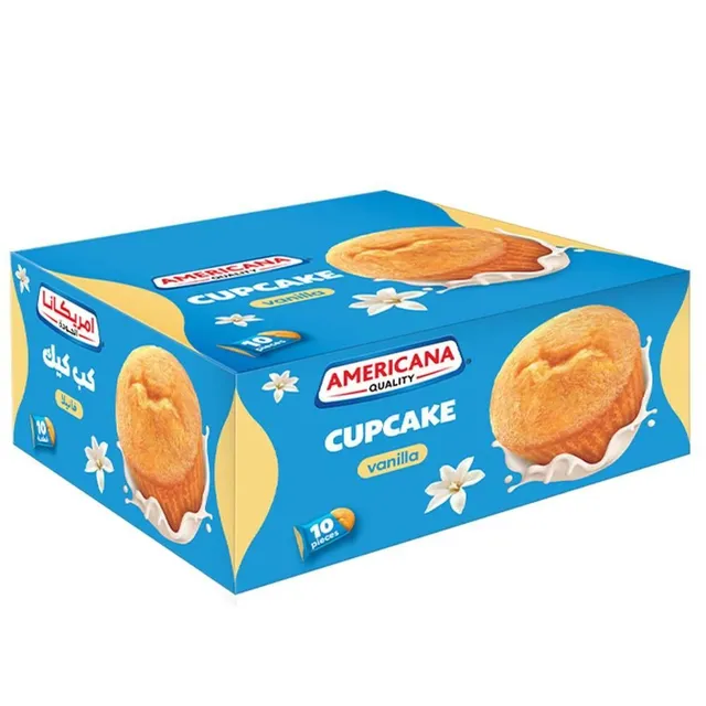 Americana Cupcake Vanilla 25g x10
