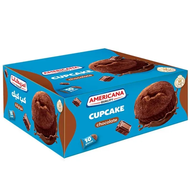 Americana Cupcake Chocolate 25g x10