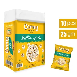 Corny Popcorn Butter Flavor 10x25g