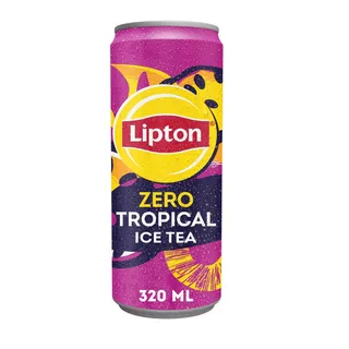 ليبتون آيس تي تروبيكال زيرو علبة 320ml