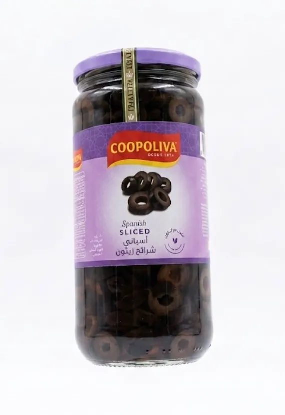 Coopoliva Sliced Black Olives 360 gm