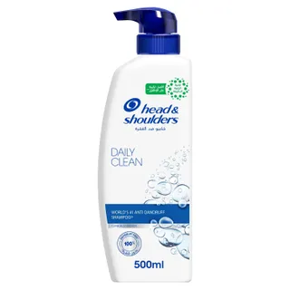 Head & Shoulders Daily Clean Anti-Dandruff Shampoo, 500ml