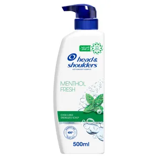 Head & Shoulders Menthol Fresh Anti-Dandruff Shampoo, 500ml
