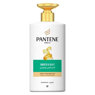 Pantene Pro-V Smooth and Silky Shampoo, 500ml
