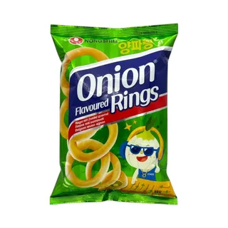 Nongshim Onion Flavored Rings Snacks, 50g