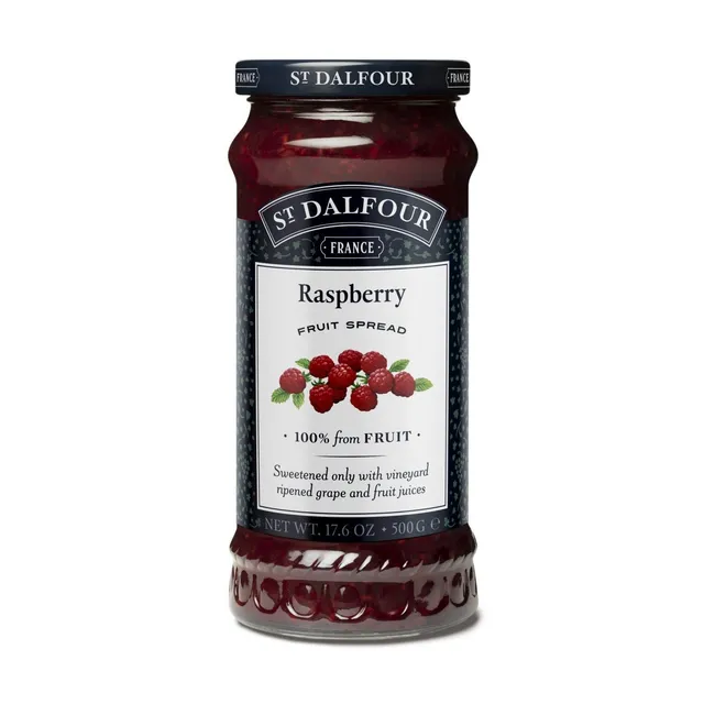 St Dalfour Raspberry Fruit Jam, 500g