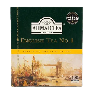 أحمد تي أكياس شاي إنجليزي، 100 كيس
