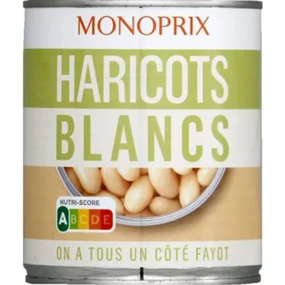 Monoprix White Beans, 500g