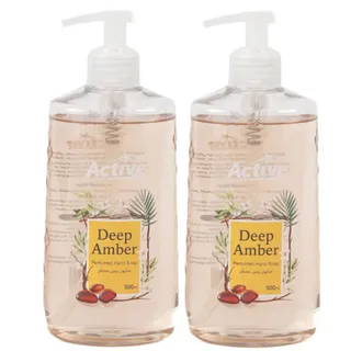 Active Hand Soap Deep Amber, 2 X 500 ml