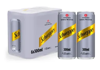 شويبس صودا ووتر، 6x300مل