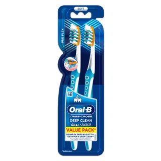 Oral-B Pro-Flex Pink Soft Toothbrushes 2 Pieces
