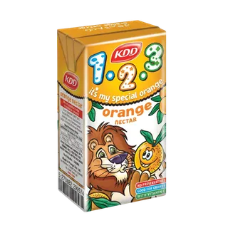 KDD 123 Orange Nectar Juice, 125ml