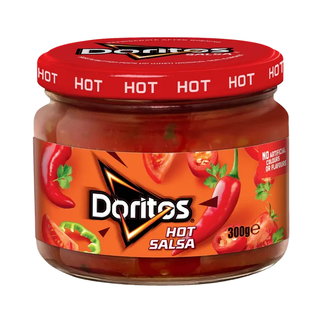 Doritos Hot Salsa Dip, 300g