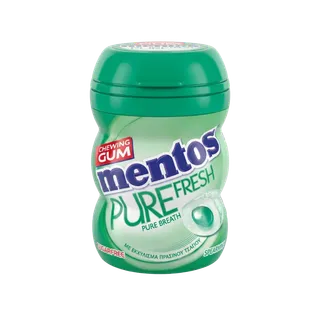 Mentos Pure Fresh Sugar-Free Chewing Gum, Strawberry Flavor, 17.5g