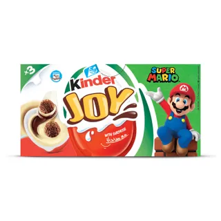 Kinder Joy Super Mario 3 Eggs 60g