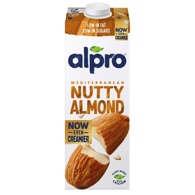 Alpro Mediterranean Nutty Almond Drink, 1L