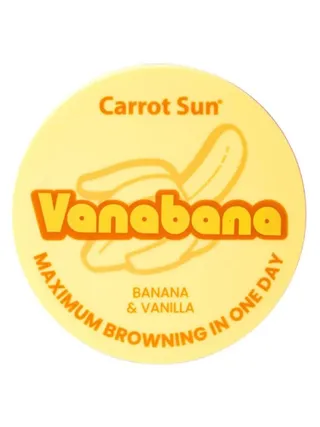 Carrot Sun Vanabana Banana & Vanilla Tanning Cream, 350ml