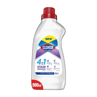 Clorox 4in1 Stain Remover for White Clothes, 900ml