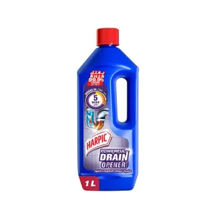 Harpic Powerful Drain Liquid Opener, 1L