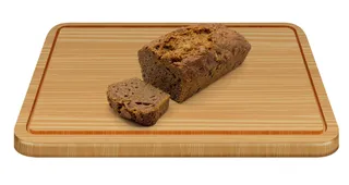 Carrot & Walnut Loaf Cake, 1 Piece