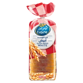 لوسين خبز أبيض مقطع طويل الأمد، 600g