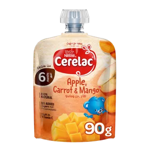 Cerelac Puree Apple Mango & Carrot 90 g