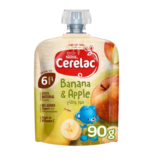Cerelac Puree Banana Apple 90 g