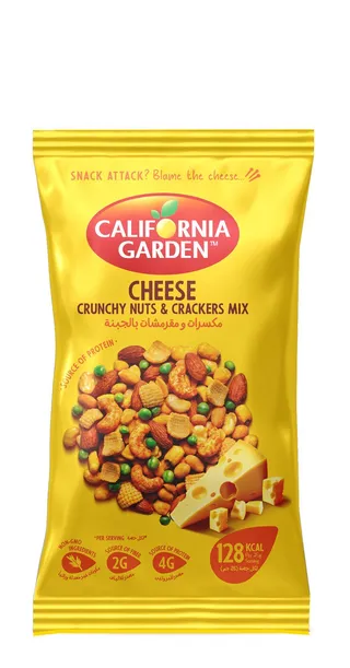 California Garden Cheese Flavor Crunchy Nuts & Crackers Mix, 30g
