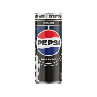بيبسي كولا زيرو سكر مشروب غازي علبة، 330ml