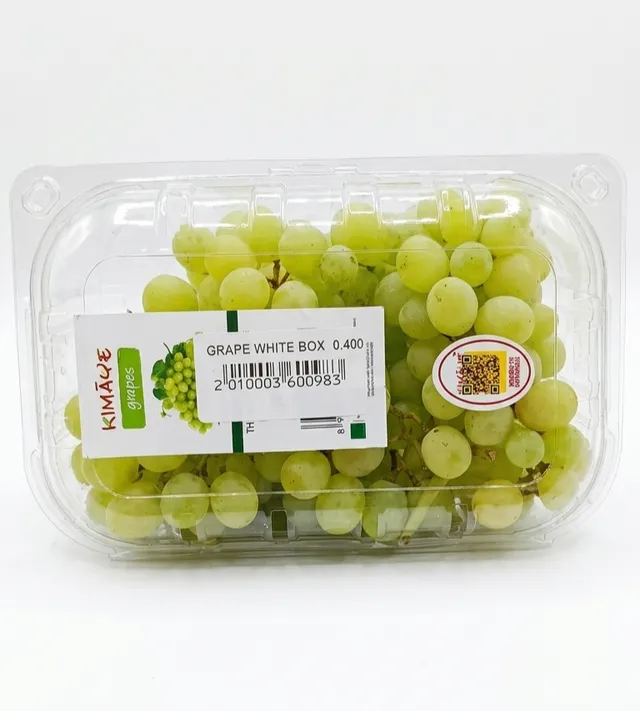 Fresh White Grapes Box