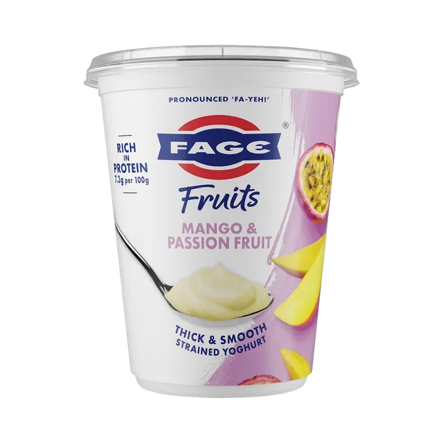 Fage Total Fruit Mango & Passion Fruit Yoghurt, 380g