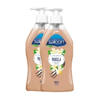 Saloon Liquid Hand Wash, Vanilla, 2 X 400 ml