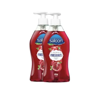 Saloon Hand Wash, Pomegranate, 2 X 400 ml