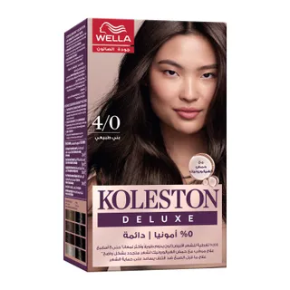 Wella Koleston Hair Color Kit - Medium Brown 4/0