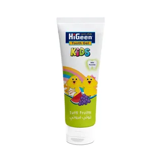 Higeen Gel Dentifrice Enfants Tutti Frutti Toothpaste, 60g