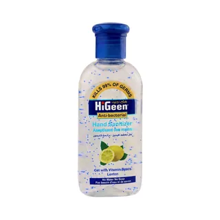 HiGeen Anti Bacterial Hand Sanitizer Gel Lemon 50ml