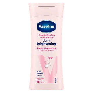 Vaseline Essential Even Tone Daily Brightening Body Lotion, 200ml