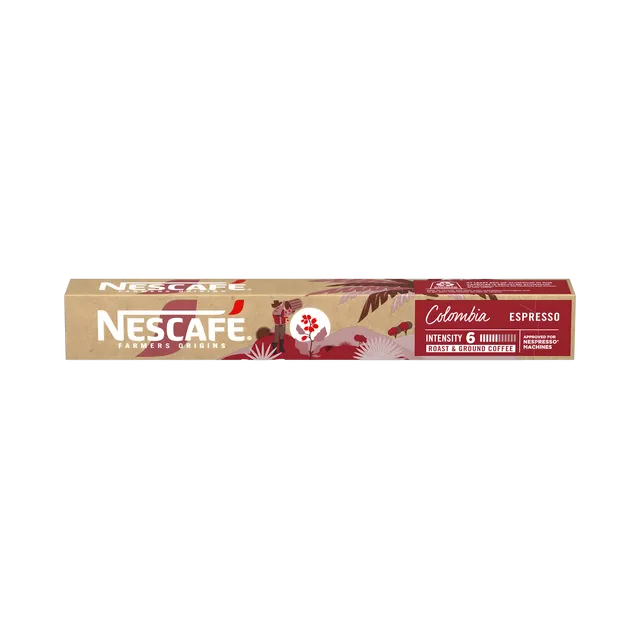 Nescafe Farmers Origins Colombia Coffee Capsules, 10 Capsules